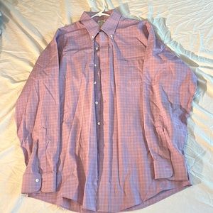 Brooks brothers men’s purple button down